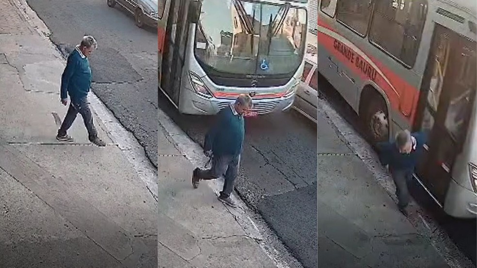 Homem que foi atropelado por ônibus em calçada é encontrado morto dois dias depois em Bauru