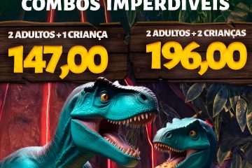 Promoção Dia dos Pais no Magic Dining Dinos