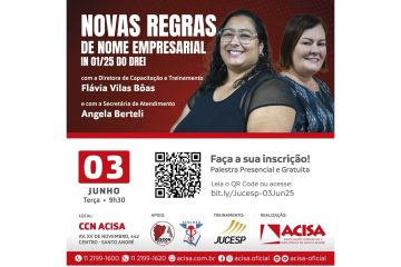 ACISA promove palestra sobre as novas regras de nome empresarial