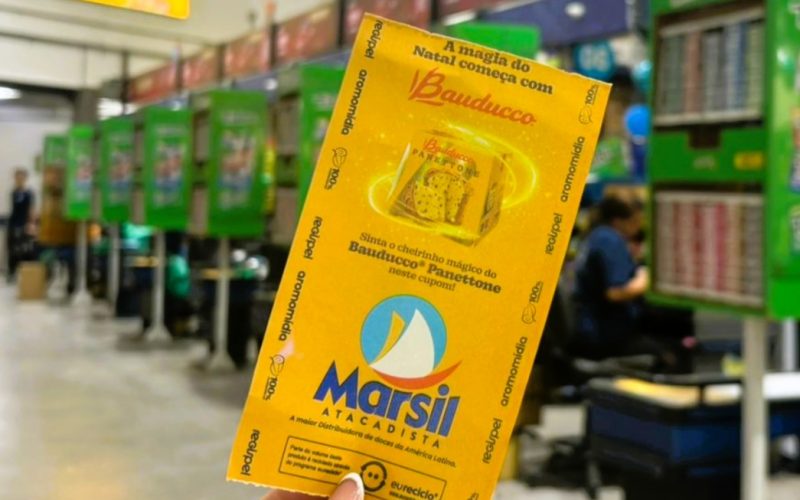 Marsil Atacadista lança ação sensorial inédita de Natal com Regispel e Bauducco