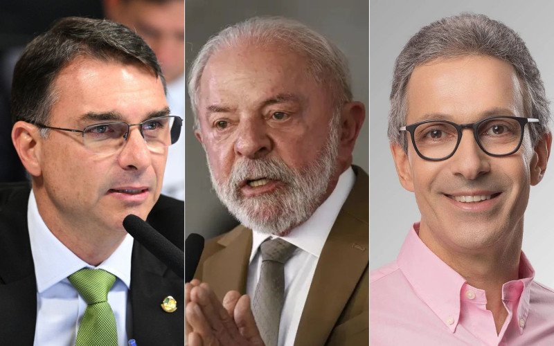 Lula se destaca no primeiro turno e empata com Flávio e Zema na segunda rodada, aponta pesquisa Atlas/Bloomberg
