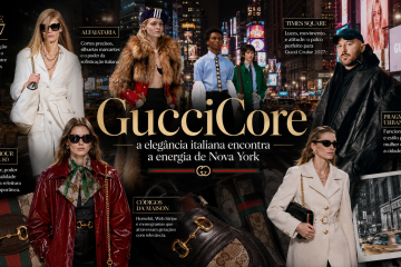 Elisabete Bohemio Baccelli analisa como a Gucci levou o luxo italiano para o ritmo urbano de Nova York