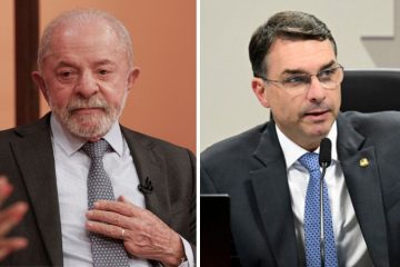 Empate acirrado: Lula e Flávio Bolsonaro têm resultados iguais em simulação de 2º turno, revela estudo
