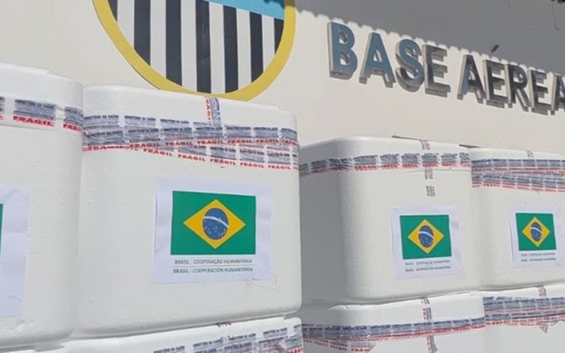 Brasil doa 4,5 toneladas de vacinas para apoiar a Venezuela