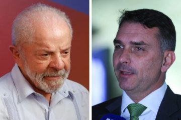 Lula e Flávio Bolsonaro apresentam empate técnico em cenário de segundo turno, aponta pesquisa BTG/Nexus.