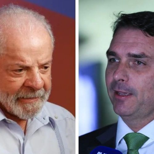 Lula e Flávio Bolsonaro apresentam empate técnico em cenário de segundo turno, aponta pesquisa BTG/Nexus.